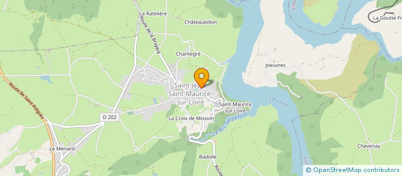 localisation de l'entreprise SCI VINCENT  ST-JEAN-SAINT-MAURICE-SUR-LOIRE