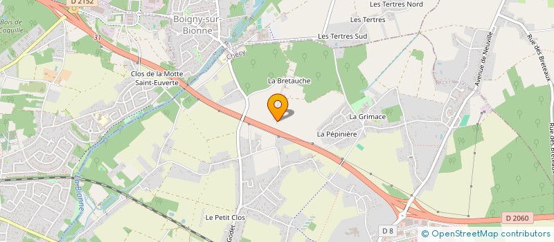 localisation de l'entreprise SCI VINCENT  CHECY