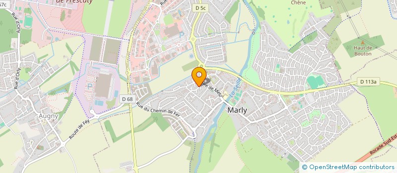 localisation de l'entreprise SCI VINCENT à MARLY