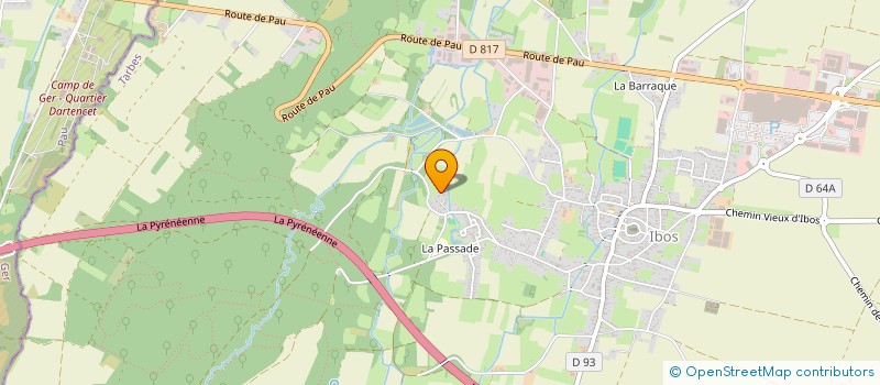 localisation de l'entreprise SCI VINCENT  IBOS