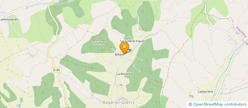 localisation de l'entreprise SCI VINCENT  BARGUELONNE-EN-QUERCY