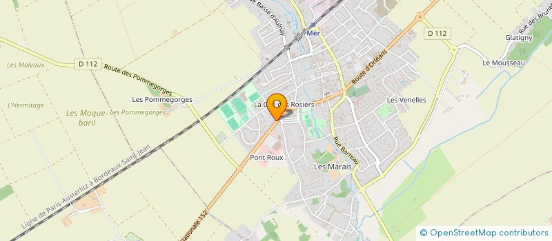 localisation de l'entreprise SCI VINCENT  MER