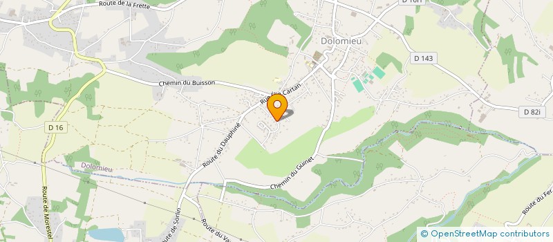 localisation de l'entreprise SCI VINCENT  DOLOMIEU