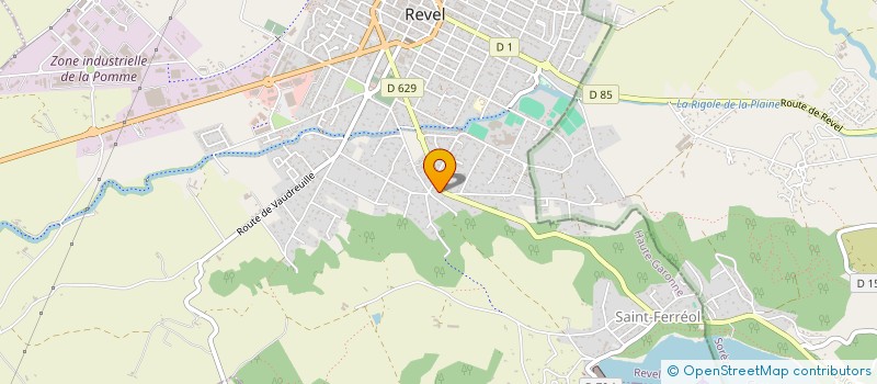 localisation de l'entreprise SCI VINCENT-DOMINIQUE  REVEL