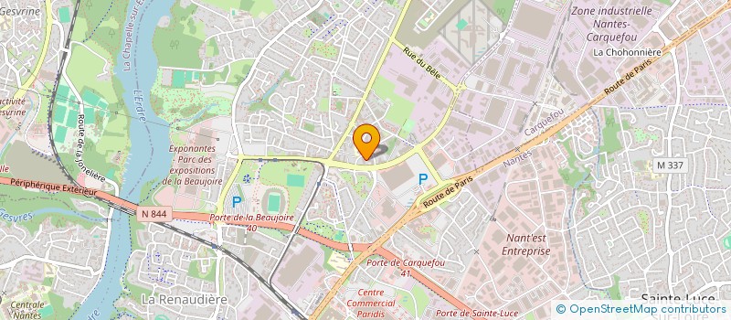 localisation de l'entreprise SCI VINCENT ET MATHIEU à NANTES