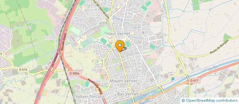 localisation de l'entreprise SCI VINCENT FONTANELL  PERPIGNAN