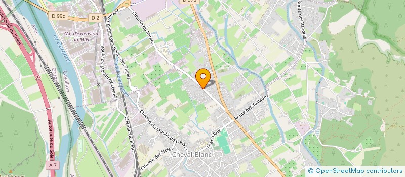 localisation de l'entreprise SCI VINCENT GESTION IMMOBILIERE  CHEVAL-BLANC