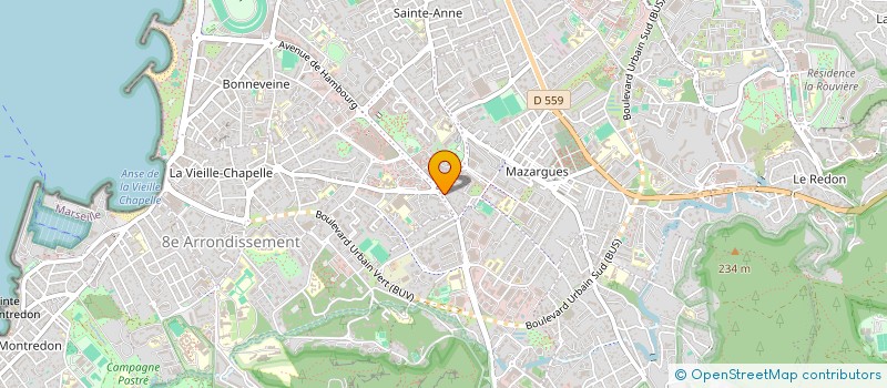 localisation de l'entreprise SCI VINCENT POYEN à MARSEILLE