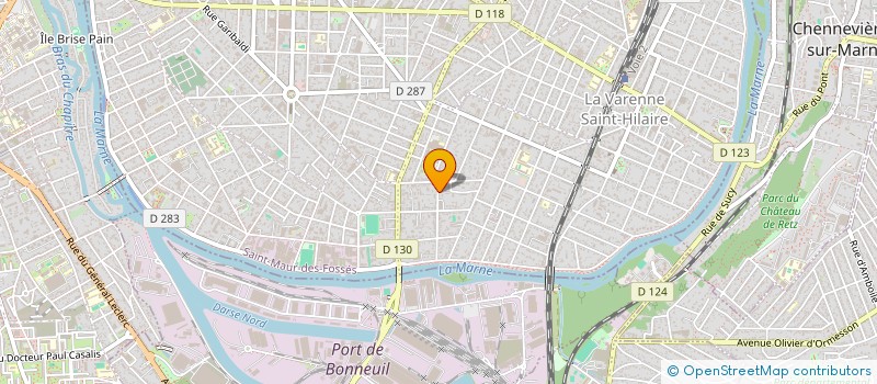 localisation de l'entreprise SCI VINCENTS à SAINT-MAUR-DES-FOSSES