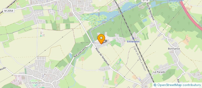 localisation de l'entreprise SCI VINCENZI LETKO à ENNEVELIN