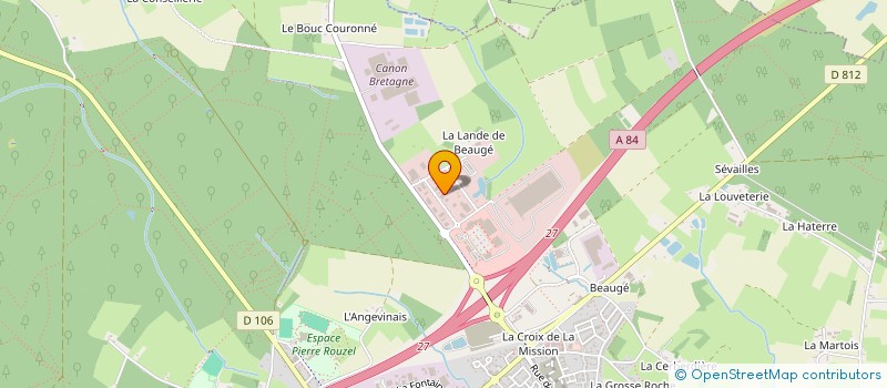 localisation de l'entreprise SCI VINCEROSI  LIFFRE