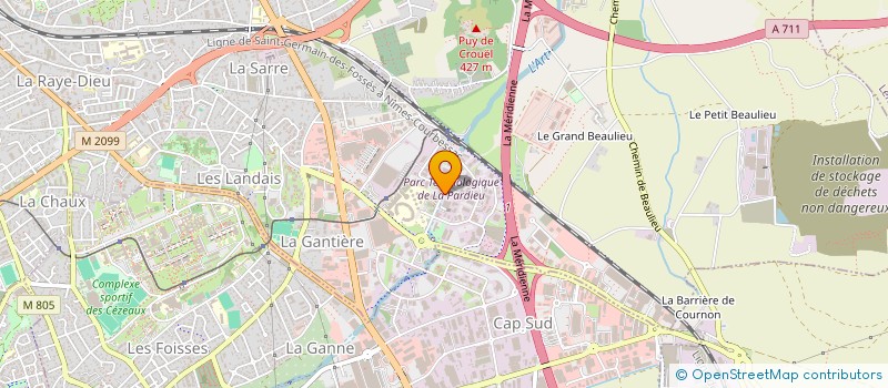 localisation de l'entreprise SCI VINCI AVENIR  CLERMONT-FERRAND