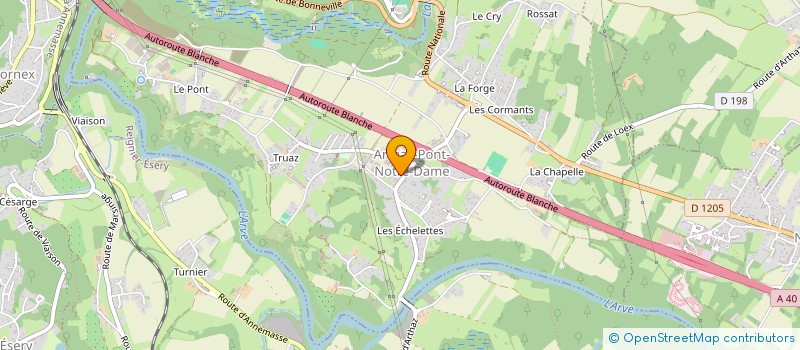 localisation de l'entreprise SCI VINCOLIVE  ARTHAZ-PONT-NOTRE-DAME