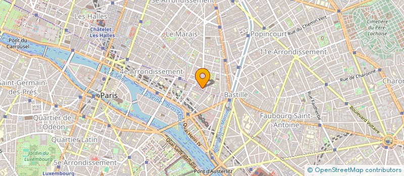 localisation de l'entreprise SCI VINCUASSO  PARIS