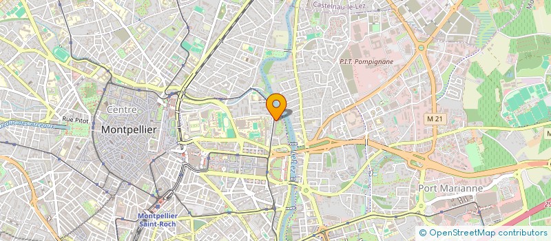localisation de l'entreprise SCI VINCY à MONTPELLIER