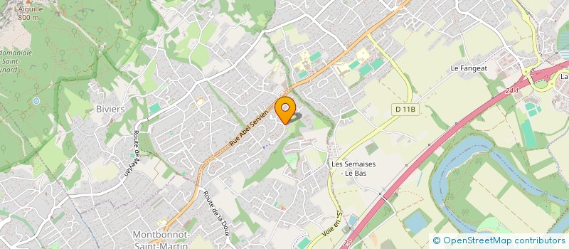 localisation de l'entreprise SCI VINDIA  MONTBONNOT-SAINT-MARTIN