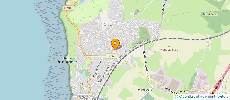 localisation de l'entreprise SCI VINELLIE  WIMEREUX