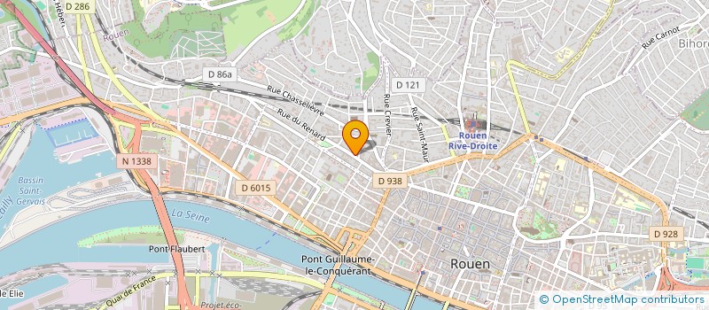 localisation de l'entreprise SCI  VINEST  ROUEN