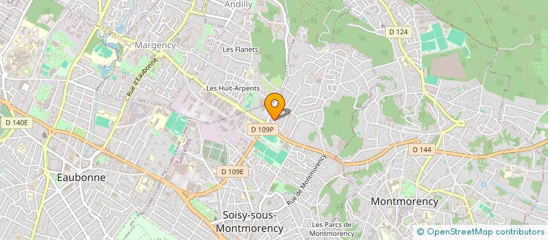 localisation de l'entreprise SCI VINEY à SOISY-SOUS-MONTMORENCY