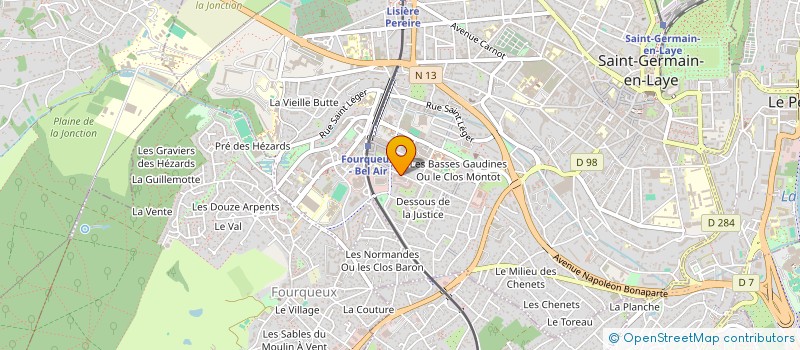 localisation de l'entreprise SCI VINGO  SAINT-GERMAIN-EN-LAYE