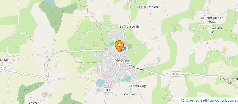 localisation de l'entreprise SCI VINGT ET UN DIX à LE MENE