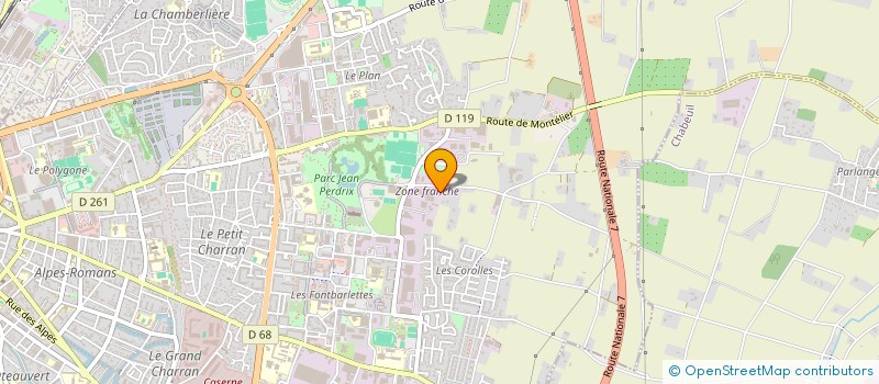 localisation de l'entreprise SCI VINGT NEUF à VALENCE