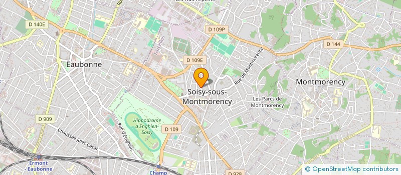 localisation de l'entreprise SCI VINGT RUE MARIN à SOISY-SOUS-MONTMORENCY