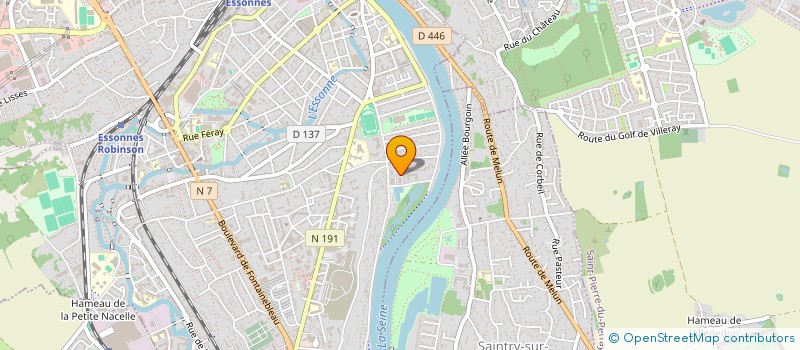 localisation de l'entreprise SCI VINHAIS à CORBEIL-ESSONNES