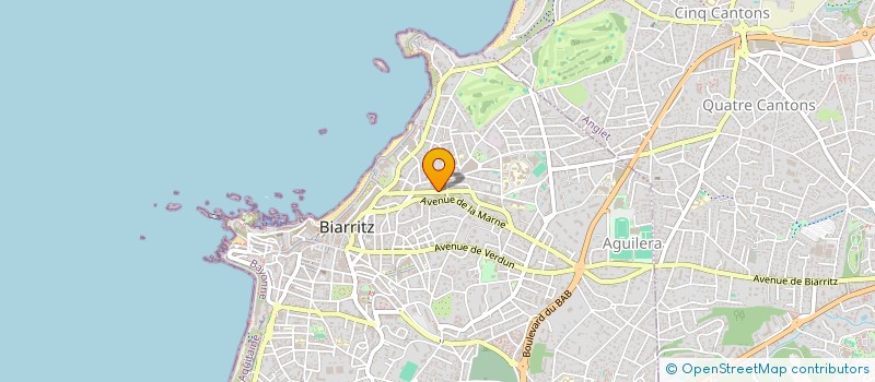 localisation de l'entreprise SCI VINI à BIARRITZ