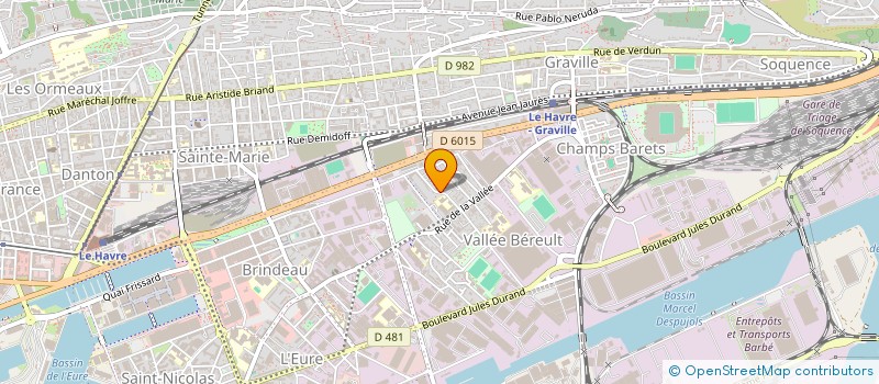 localisation de l'entreprise SCI VINIC 3 à LE HAVRE