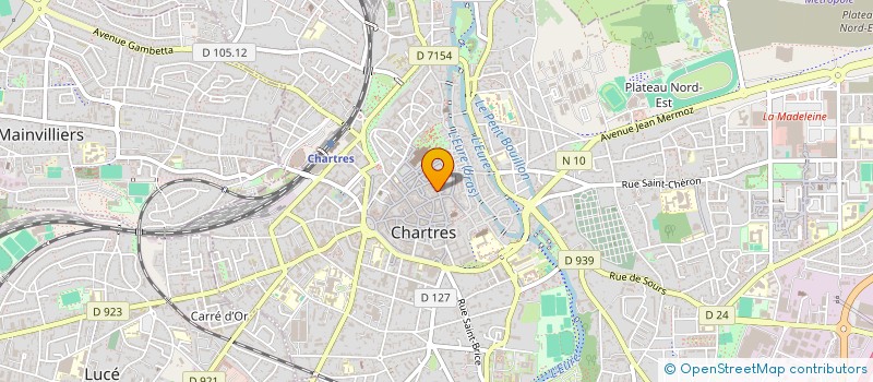 localisation de l'entreprise SCI VINICOLE à CHARTRES