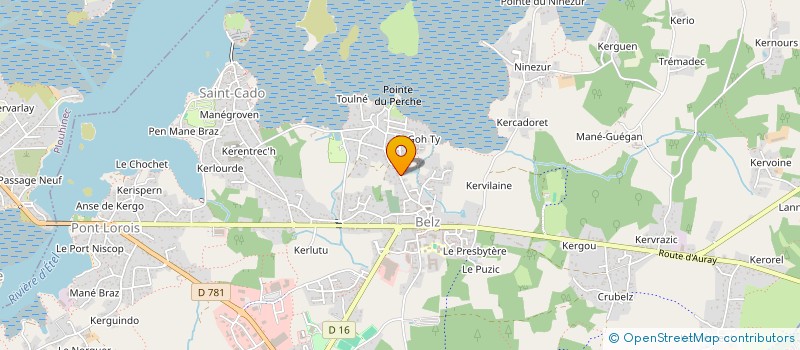 localisation de l'entreprise SCI VINILAND  BELZ