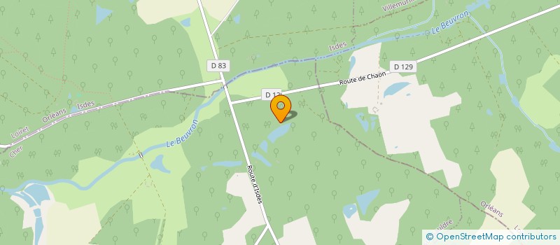 localisation de l'entreprise SCI VINILAU  BRINON-SUR-SAULDRE