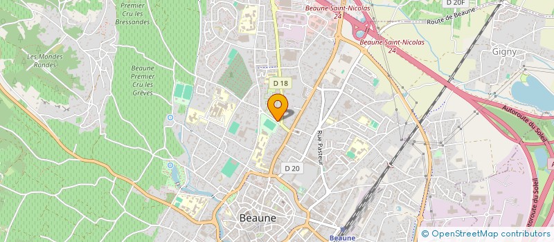 localisation de l'entreprise SCI VINIMMOB à BEAUNE