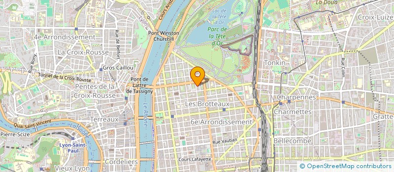 localisation de l'entreprise SCI VINKA à LYON