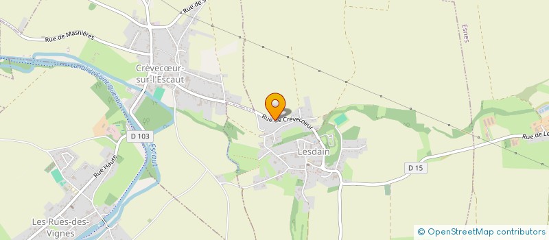 localisation de l'entreprise SCI VINPHIL  LESDAIN