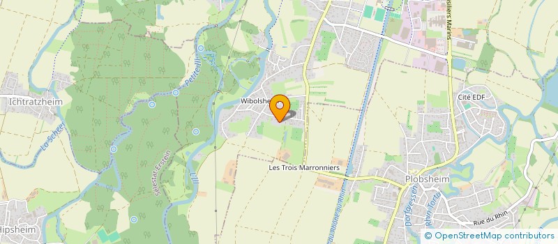 localisation de l'entreprise SCI VINSAH  ESCHAU