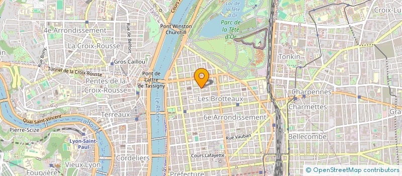 localisation de l'entreprise SCI VINSARGUES  LYON