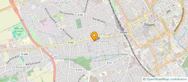 localisation de l'entreprise SCI VINTAGE  SAINTE-SAVINE