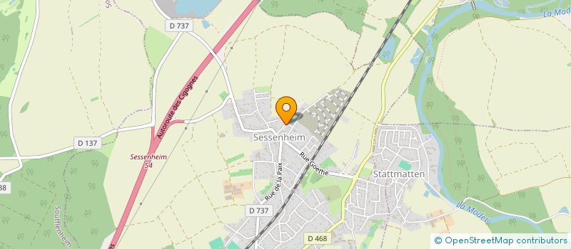 localisation de l'entreprise SCI VINTANA  SESSENHEIM