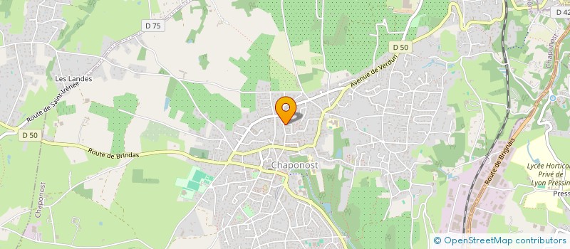 localisation de l'entreprise SCI VINTELLE  CHAPONOST