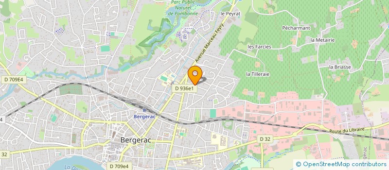 localisation de l'entreprise SCI VINTROIS à BERGERAC