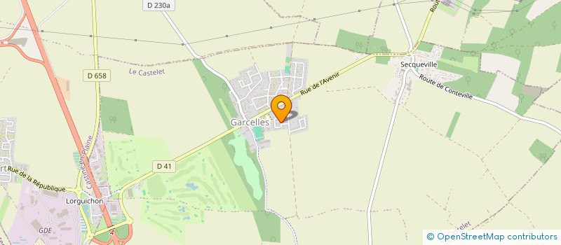 localisation de l'entreprise SCI VIOANA  LE CASTELET