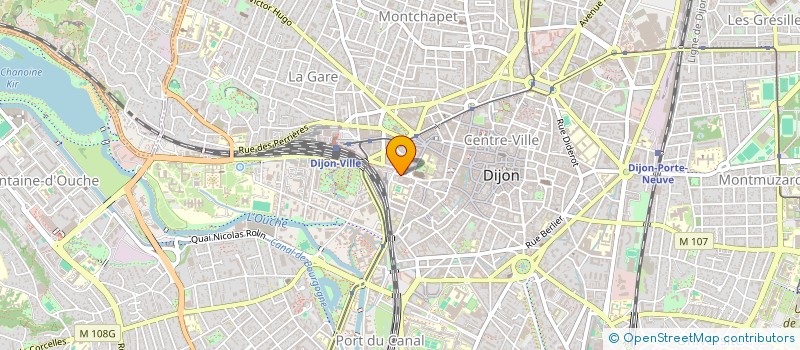 localisation de l'entreprise SCI VIOCA à DIJON