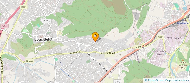 localisation de l'entreprise SCI VIOLA à BOUC-BEL-AIR