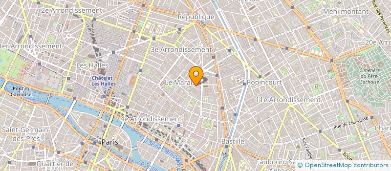 localisation de l'entreprise SCI VIOLETTE  PARIS