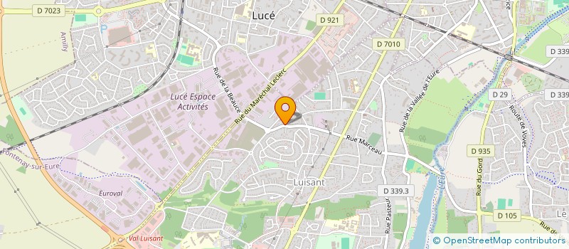 localisation de l'entreprise SCI VIOLETTE à LUISANT