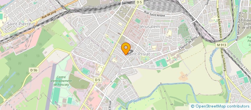 localisation de l'entreprise SCI VIOLETTE à MONTIGNY-LES-METZ