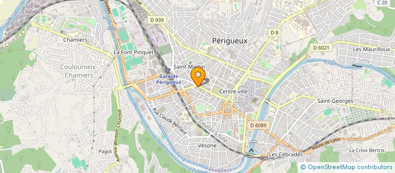 localisation de l'entreprise SCI VIOLETTE à PERIGUEUX