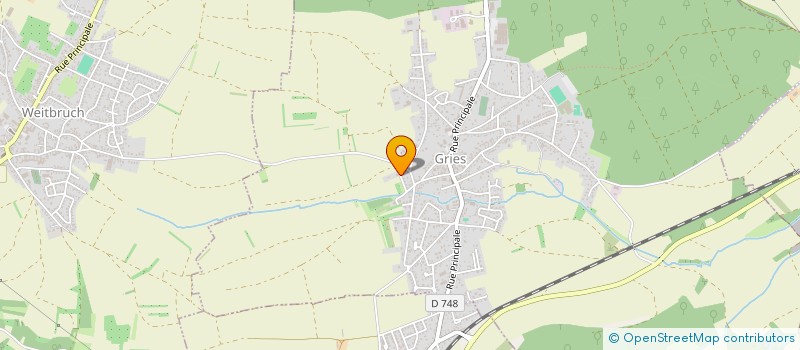 localisation de l'entreprise SCI VIOLETTE  GRIES